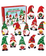 Christmas Sewing Craft Kit Christmas Gnomes Felt Ornaments Kids Diy Sewi... - £36.04 GBP