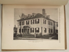 1917 Antique Monograph Series Old Colonial Brick Houses New England Architecture - £38.94 GBP