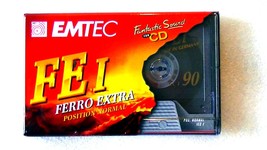 EMTEC FE I 90, new sealed blank audio cassette tape - $7.99