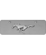 FORD Mustang  3d Logo Stainless Steel  Mini License Plate  4&quot; x 12&quot; + ke... - €38,46 EUR