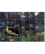 Jean-Jacques Rousseau Poster Art Painting Ceramic Tile Mural BTZ23104 - $328.24 CAD+