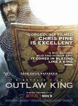 Outlaw King Movie Poster David Mackenzie Chris Pine Film Print 24x36&quot; 27x40&quot; - £9.33 GBP+