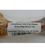 ValueBone USA Pork Femur Bone Dog Chews with knuckles - £4.36 GBP