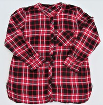Talbots Women&#39;s Soft Flannel Shirt Size XL - £15.93 GBP