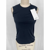 NWT Ministry of Supply Luxe Touch Tank Sz XXS Black Short Sleeve - £23.50 GBP
