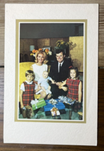 Edward Ted Kennedy Family Holiday Greetings Card w Photo Insert NO Envelope - £31.49 GBP