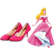 Sleeping Beauty Princess Aurora Shoes Heels - £38.61 GBP