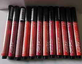 12-NYX Super Cliquey Matte Lipstick #5 #3 #7 #2 #8*Sealed  - $36.00