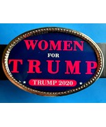 &quot;TRUMP&quot; WOMEN FOR TRUMP 2020 Epoxy Belt Buckle  - KEEP AMERICA GREAT  - ... - $16.78