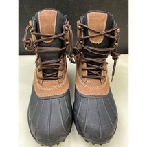 L.L. Bean Women&#39;s Brown/Black Storm Winter Boots/ Shoes Size 7.5  SKU 5432 - £35.93 GBP