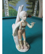 CYBIS SPILL BUD VASE BOY FIGURINE  9 1/2&quot; orig [91b] - $105.92