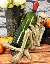 Large Day Of The Dead Grinning Horny Skeleton Humping Wine Bottle Holder Statue - £32.16 GBP