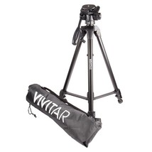 Vivitar VIV-VPT-3662 Professional Tripod with 3-Way Fluid Pan Head (62 Inches) - $61.81