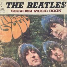 THE BEATLES Souvenir Music Book 1965 HANSEN Rubber Soul Sheet music - $8.87