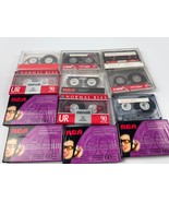Lot of 12  Blank Cassette Audio Tapes Mixed Lot 6 new 6 used See Pictures - £9.52 GBP