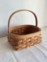 Handcrafted Rectangle Salt &amp; Pepper Holder Basket with Handle - $19.80