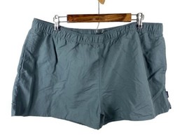 State of Mine Shorts Size XL Womens Nylon Gray Elastic Waist Pockets Run... - £22.25 GBP
