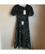 Ivy City Co Vivian Dress Green Christmas Holiday Sequins Party Size XS - $3,131.61 MXN