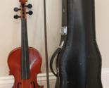 vintage violin Cremona Fecit Anno Domini 19 Case &amp; Bow 1/2&quot; - £79.82 GBP