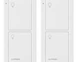 Lutron PJ2-2B-GWH-L01-2 White Pico Remote for Caseta Smart Home Switch (... - £57.87 GBP