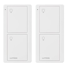 Lutron PJ2-2B-GWH-L01-2 White Pico Remote for Caseta Smart Home Switch (... - £54.39 GBP