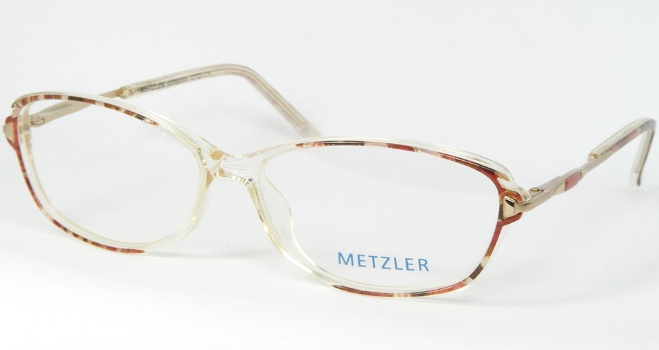Vintage METZLER Mod. 1669 750 CLEAR / MULTICOLOR EYEGLASSES 55-14-135mm ... - $86.36