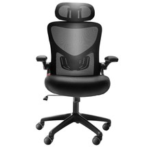 Ergonomic Office Chair: Adjustable Lumbar, High Back, Headrest - $152.99