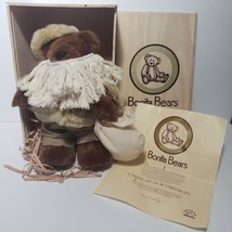 Bonita Bear &quot;Old St. Nick&quot; Special Collector Edition Plush Santa Bear with Box - £19.47 GBP