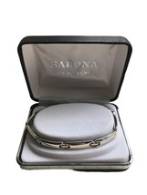 Sabona Magnetic Bracelet Lady Executive Silver Duet Magnetic , Extra Lar... - £67.17 GBP