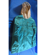 OAKLEY BIOZONE 10K TEAL COLD WEATHER SNOWBOARD SKI JACKET PARKA W/ HOOD ... - $71.99