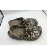 CROCS Camo Green Hunting Water Shoes Mens Size 6 Womens Size 8 Slip On C... - £16.48 GBP