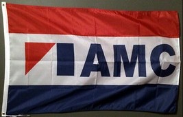 AMC American Motors Racing Flag 3X5 Ft Polyester Banner USA - £12.57 GBP