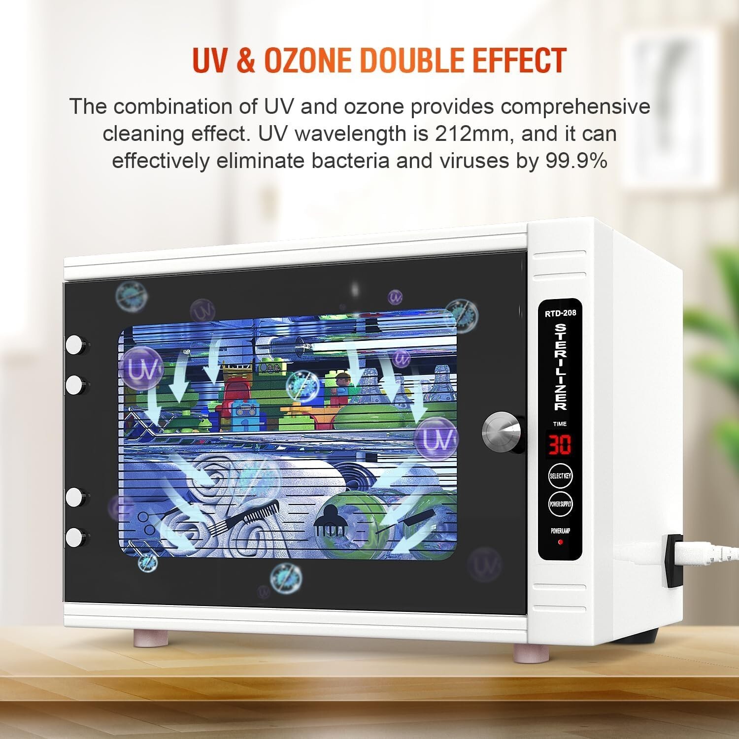 UV Tool Sterilizer Light Sanitizer Box Cabinet Sterilizer Nail Salon Beauty Baby Item image 2