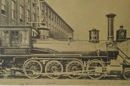 Consolidation Vintage Railroad Card Locomotive Train #12 Lehigh Valley Railway - £12.99 GBP