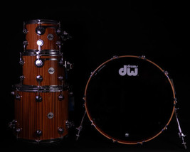 DW 4 Piece Collector&#39;s Series Maple Mahogany Shell Pack, Natural Gloss L... - £4,795.33 GBP