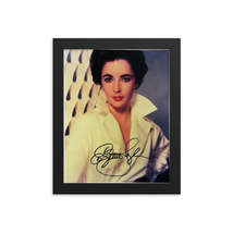 Elizabeth Taylor signed portrait photo Reprint - £51.14 GBP