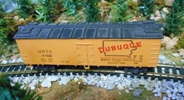 HO Scale: AHM DuBuque Box Car #4750; Vintage Model Railroad Train - Read Ad - $11.95