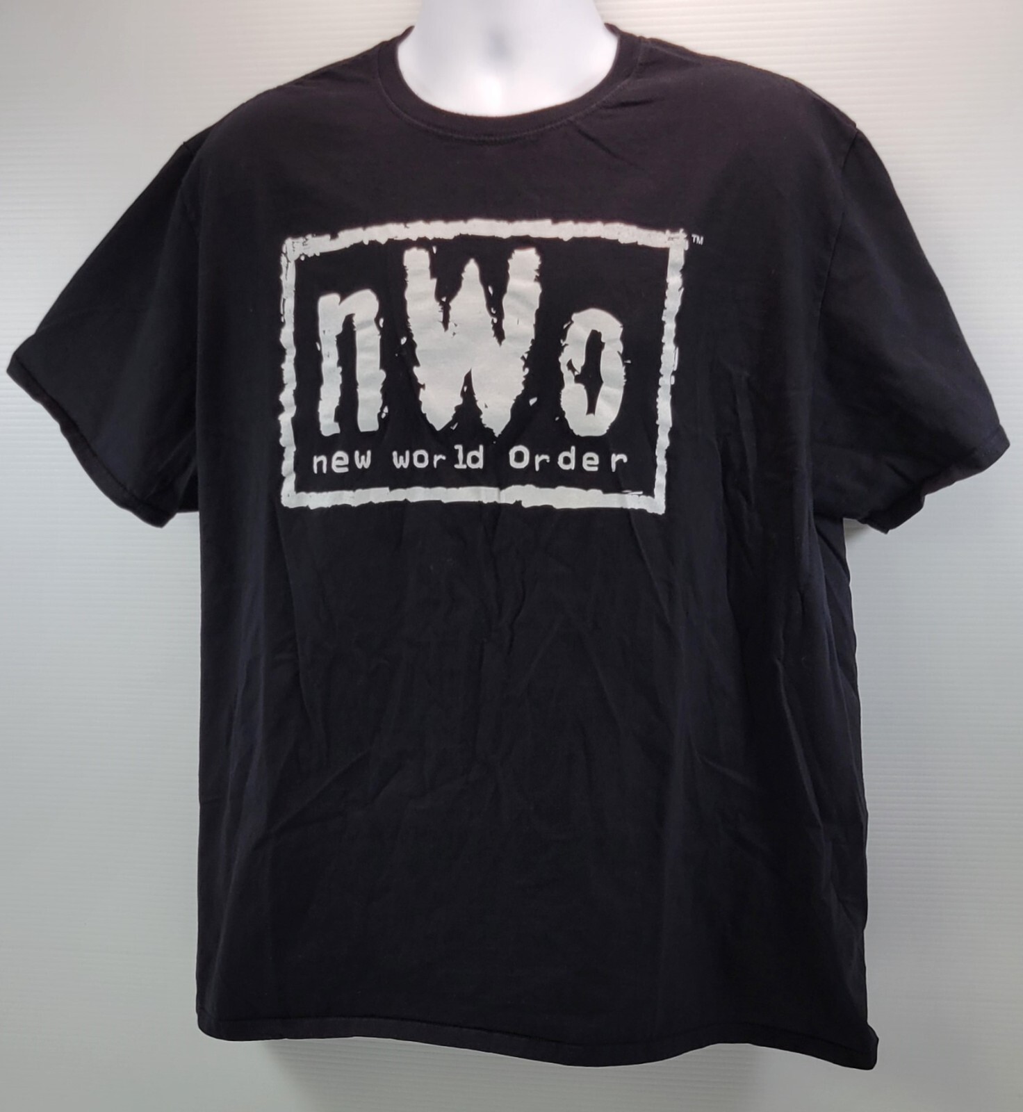 G) WWE Authentic New World Order NWO WCW Men Black T-Shirt 2XL Item image 3