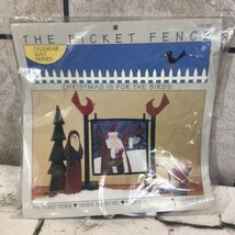 Picket Fence Calendar Quilt Series December Christmas Is For The Birds 1998 - $9.89
