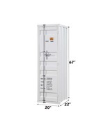 Cargo Wardrobe, White Finish - $12,701.19 MXN