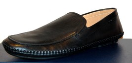Kenneth Cole  Men's Black Loafer Leather  Shoes Driving Moccasin Sz 12 - $69.76
