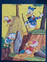 1965 Walt Disney Donald Duck Huey Dewey and Louie Puzzle - 100 Pieces - ... - $14.50