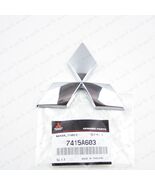 Genuine Mitsubishi Outlander Lancer Front Grille Diamond Emblem Badge 74... - $41.78