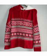 Holiday Snowflake Hooded Sweater - €6,76 EUR