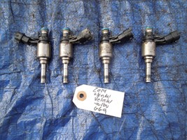 2014 Hyundai Veloster 1.6 turbo fuel injector assembly 261500098 engine ... - $59.99