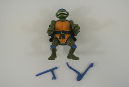 Teenage Mutant Ninja Turtles Talking Leonardo Action Figure 1991 Playmates Toys - $24.00