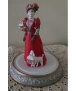 AVON 1997 (#20) ~ Mrs. P.F.E. Albee Porcelain Figurine Under Globe ~ Min... - $35.80 CAD