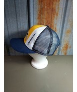 1980s 1990s US NAVAL ACADEMY Hat Cap Trucker Mesh Snapback Made USA  - $31.51 CAD