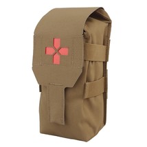 Small Vertical First Aid Kit  MOLLE Med Pouch IFAK Trauma Kit Emergency Lifesavi - £99.59 GBP