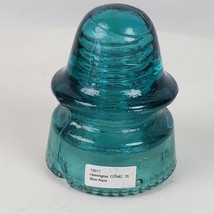 Vintage Antique Blue Aqua Hemingray CD 162 Glass Insulator - $16.83